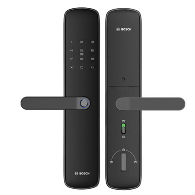 Khóa điện tử vân tay Bosch ID60 19 Khóa Bosch ID60 hỗ trợ mở bằng vân tay, thẻ từ, mã số và chìa cơ