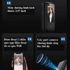 Khóa nhận diện khuôn mặt, Camera Bosch EL600VF (Đức) 6 Khóa nhận diện khuôn mặt, Camera Bosch EL600VF (Đức)