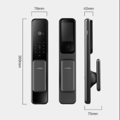 Khóa nhận diện khuôn mặt, Camera Bosch EL600VF (Đức) 4 Khóa Điện Tử Vân Tay Bosch Chính Hãng EL600VF