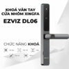Khóa cửa thông minh cho cửa nhôm EZVIZ DL06 Pro chống nắng mưa