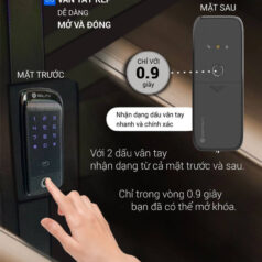 Ứng dụng di động giúp kiểm soát và quản lý lịch sử mở khóa của SOLITY GD-60B từ xa.