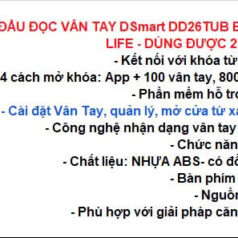DSmart DD26TUB Bluetooth có vỏ nhựa ABS đổ keo chống nước, đạt chuẩn IP66, phù hợp lắp đặt ngoài trời.