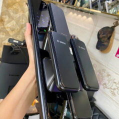 Hình ảnh khóa điện tử Bosch EL600 với thiết kế Push-Pull sang trọng