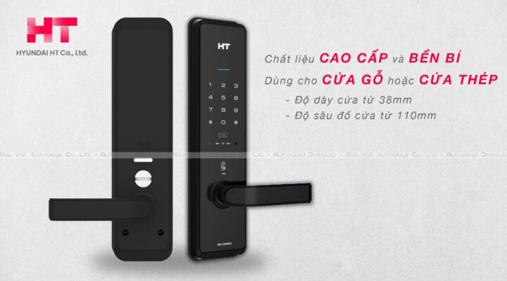 KHOÁ ĐIỆN TỬ HYUNDAI HT HDL-5900SK 18 Người dùng sử dụng thẻ RF để mở khóa cửa Hyundai HT HDL-5900SK một cách tiện lợi
