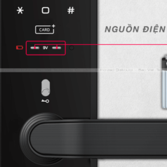 Cận cảnh thiết kế hợp kim nhôm và nhựa ABS cao cấp của khóa Hyundai HT HDL-5900SK