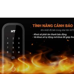 KHOÁ ĐIỆN TỬ HYUNDAI HT TDL-A3001FK 8 Khóa Hyundai TDL-A3001FK phát ra âm thanh báo động khi phát hiện nguy hiểm.