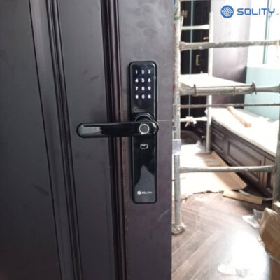 Khóa cửa điện tử vân tay Solity GM-1000BK 23 Kết nối ứng dụng điện thoại, mở khóa từ xa dễ dàng qua WiFi.