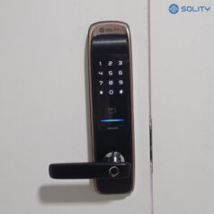 Hình ảnh mô tả các tính năng cao cấp của khóa vân tay Solity GM-6000BK.