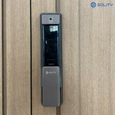 Khóa cửa điện tử vân tay Solity GSP-2000BK 25 Khóa Solity GSP-2000BK với cảm biến vân tay FPC Thụy Điển, nhận diện nhanh chóng