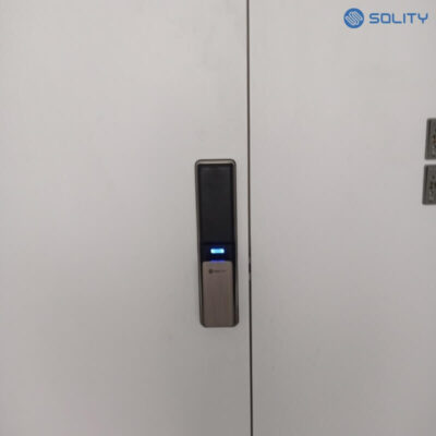 Khóa cửa điện tử vân tay Solity GSP-2000BK 24 Khóa điện tử Solity GSP-2000BK có thể điều khiển từ xa qua ứng dụng tiện lợi