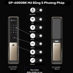 Khóa cửa điện tử vân tay Solity GP-6000BK 11 Hướng dẫn lắp khóa Solity GP-6000BK chi tiết, dễ dàng thực hiện.