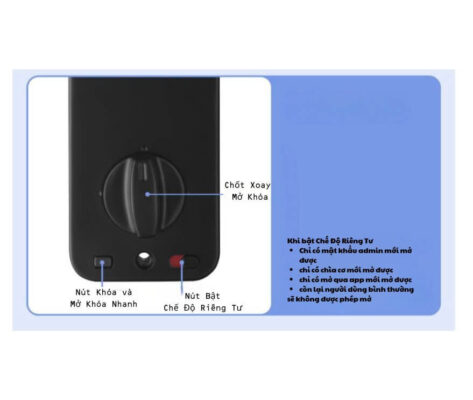 Khóa DSmart DB01T Deadbolt Lock 16 Hình ảnh khóa DSmart DB01T sử dụng 4 pin AA, tiết kiệm năng lượng và dễ thay thế.