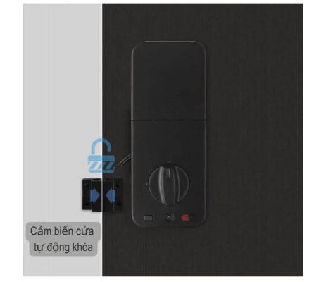 Khóa DSmart DB01T Deadbolt Lock 18 Hình ảnh khóa DSmart DB01T làm từ thép hợp kim và ABS, bền bỉ và chắc chắn