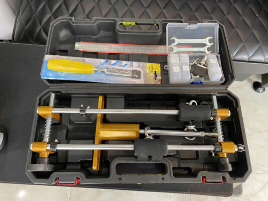 Bộ Dụng Cụ Phay Đục Lỗ Khóa Cửa Gỗ DSmartLock 11 Khoan đục khóa cửa gỗ chính xác và nhanh chóng với bộ dụng cụ phay