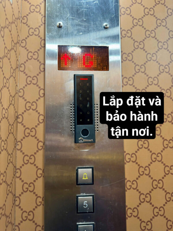 Ứng dụng TTLock quản lý kiểm soát thang máy bằng vân tay