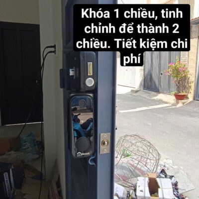 Lắp đặt khóa cổng 1 chiều DSmart 1C39T tại Quận Bình Thạnh 2 Tinh chỉnh khóa cổng DSmart 1C39T từ 1 chiều thành 2 chiều dễ dàng