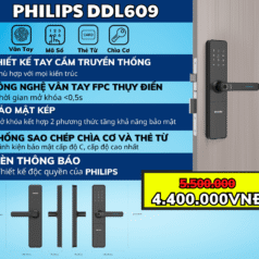 Trang chủ 284 Mẫu khóa DDL609 trên tay kỹ thuật viên kèm báo giá