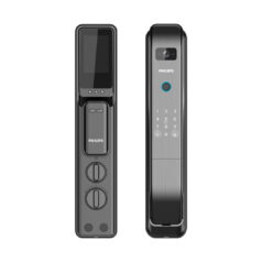 Philips DDL303-VP hỗ trợ vân tay, mã số, thẻ từ và chìa cơ, đa dạng phương thức mở cửa.