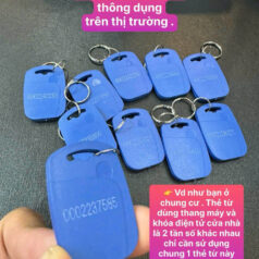 Móc Khóa Thẻ Từ 2 Tần Số, Tần Số Kép Chống Nước