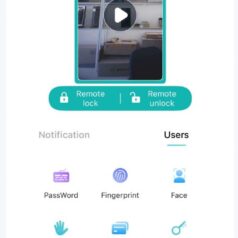 SHARP S5-FV Khóa Thông Minh Nhận Diện Khuôn Mặt 8 Tay cầm vân tay khóa SHARP S5-FV