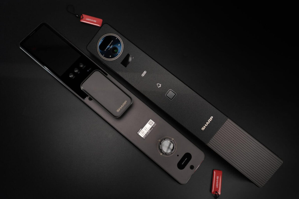 Khóa Điện Tử Thông Minh 2026 – Giải Pháp Smart Lock An Toàn 1 Sharp H7-FV nhận diện khuôn mặt AI chính xác