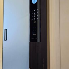 Công nghệ Face ID 3D trên khóa vân tay Sharp H5-FV nhận diện nhanh chóng