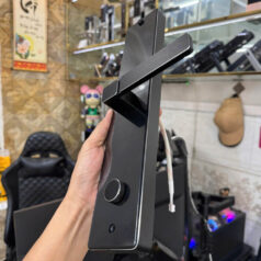 Khóa điện tử vân tay cửa gỗ, đại sảnh DSmart PLC01T 6 Cảm biến vân tay chính xác cho khóa cửa gỗ thông minh PLC01T