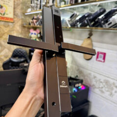 Khóa điện tử cửa nhôm Xingfa NC22T Đen CNC 10 khóa điện tử cửa nhôm Xingfa NC22T đen chống nước pin lâu điều khiển qua app TTLock