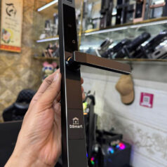 Khóa điện tử cửa nhôm Xingfa NC22T Đen CNC 8 khóa NC22T cửa nhôm Xingfa điều khiển bằng app TTLock xem lịch sử mở cửa và cảnh báo bảo mật