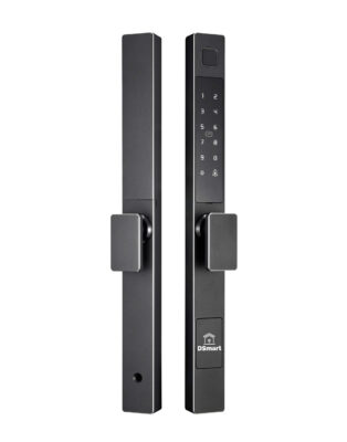 Khóa điện tử cửa nhôm Xingfa NC22T Đen CNC 16 hình ảnh lắp đặt thực tế khóa điện tử NC22T đen trên cửa nhôm Xingfa do DSmartLock thi công