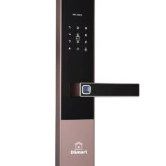Lắp khóa điện tử PLC02T cho cửa chính căn hộ chung cư