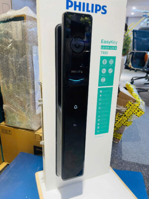 Khóa điện tử Philips DDL902-MFVP-11HWS tích hợp chuông hình, hỗ trợ đàm thoại hai chiều qua ứng dụng, tiện lợi khi có khách đến.