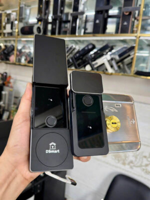 khóa điện tử cửa cổng sắt hộp 4x8 dsmart 2c69t lắp đặt dễ dàng