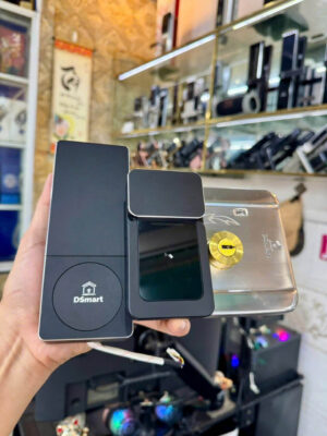 khóa điện tử cửa cổng dsmart 2c69t dùng cho cửa nhôm sắt hộp inox