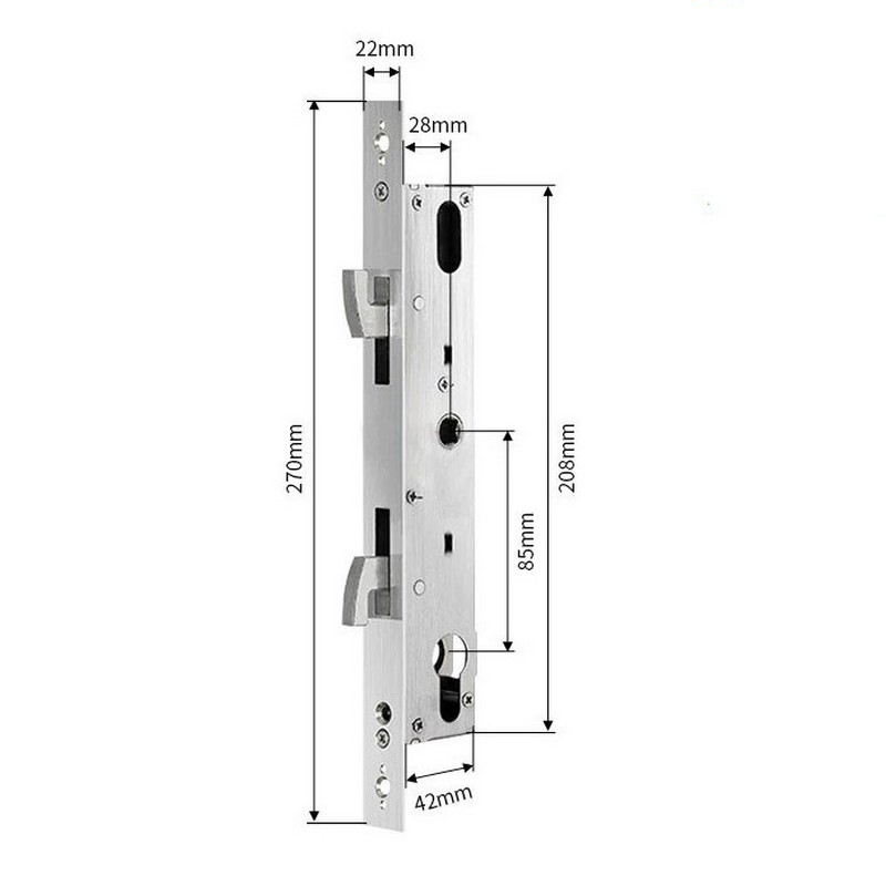 Ruột khóa 2885 (Inox 304) Móc lùa Ruột khóa 2885 (Inox 304) Móc lùa