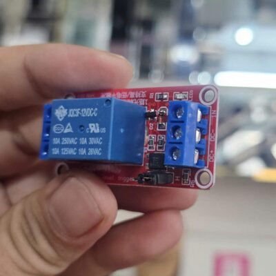 Relay NO NC 12v 10A đầu đọc khóa điện tử lắp thang máy , cửa cuốn 16 Module relay NO NC cho motor cửa cuốn