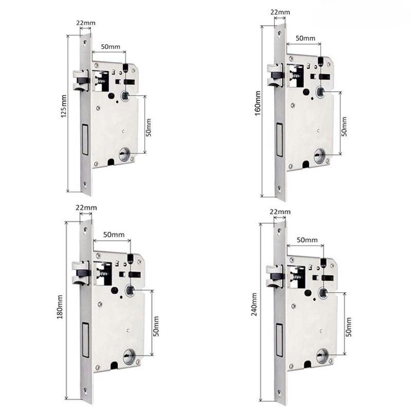 Ruột khóa 5050 ( Inox 304) Khóa vân tay Ruột khóa 5050 ( Inox 304) Khóa vân tay