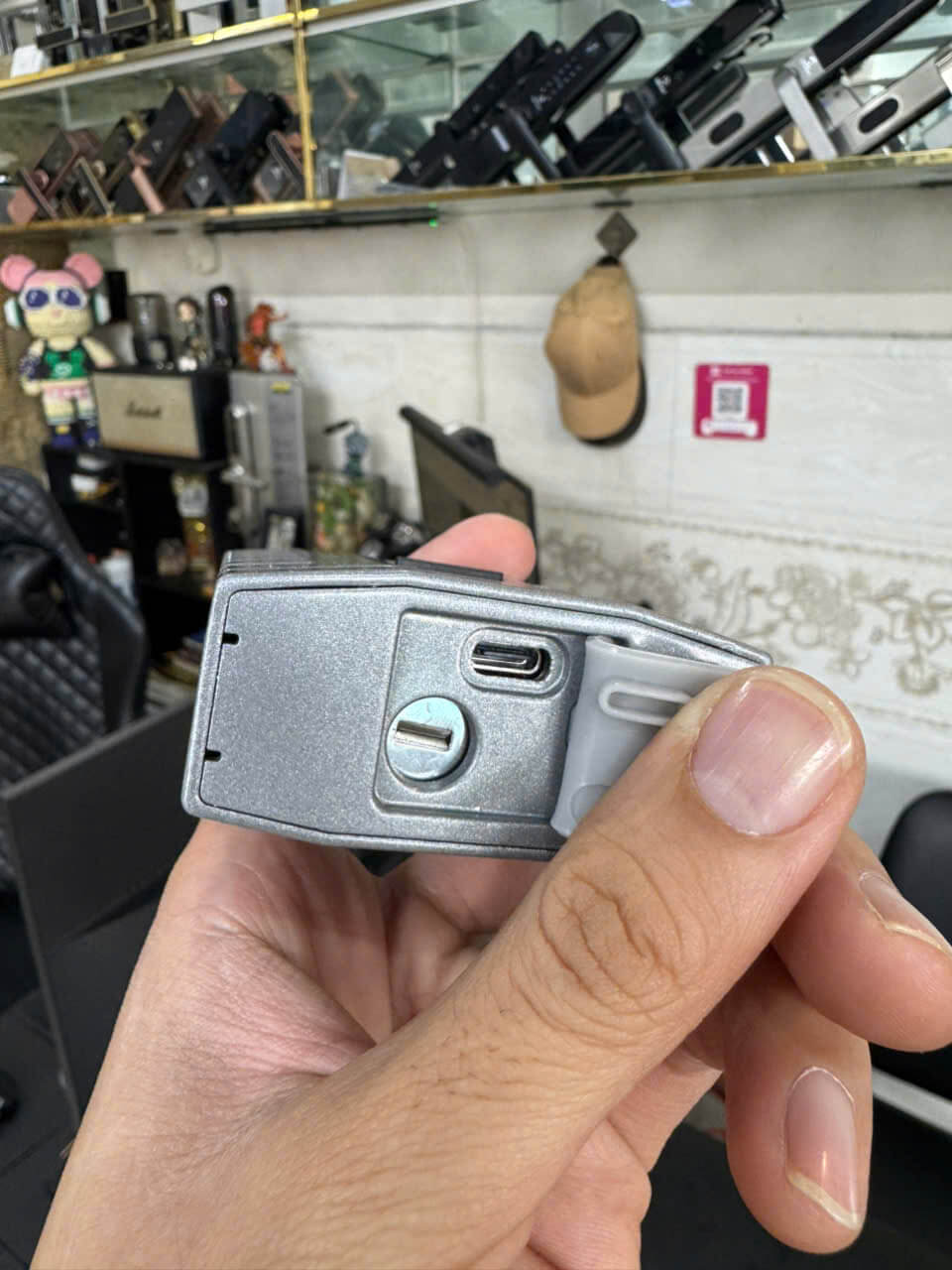 Ổ khóa vân tay chống nước DSmart HTP12T ổ khóa vân tay chống nước DSmart HTP12T cho cửa sắt