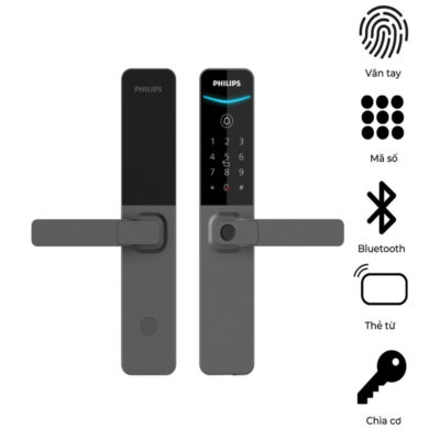 Lắp đặt khóa Philips DDL615-5HBS cho căn hộ chung cư