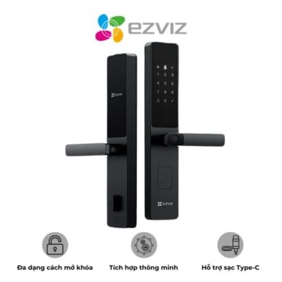 Lắp đặt khóa WiFi EZVIZ Y2000 cho cửa nhà phố