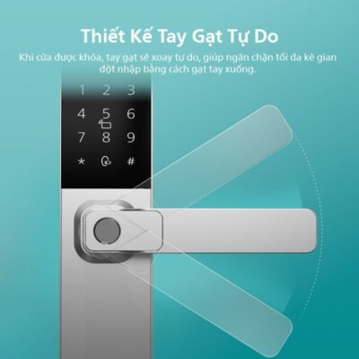 Philips DDL615-5HBS mở khóa bằng vân tay và mã số