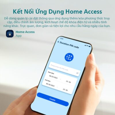 Chi tiết thiết kế khóa cửa Philips DDL615-5HBS thân hẹp