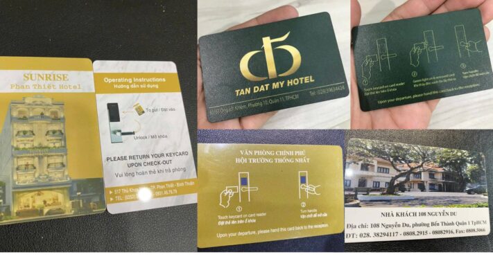 Thẻ Từ Khách Sạn (Hotel Lock Card) RFID 125KHz – Mifare 13.56MHz | DSmartLock 2 Các loại thẻ từ khách sạn phổ biến cho hệ thống Hotel Lock