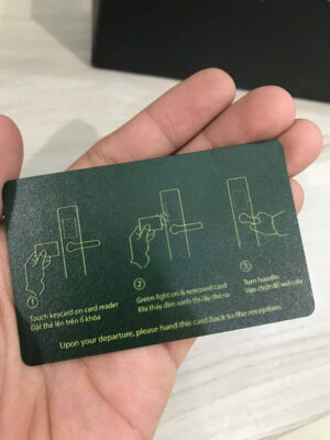 Thẻ Từ Khách Sạn (Hotel Lock Card) RFID 125KHz – Mifare 13.56MHz | DSmartLock 6 Thẻ từ Mifare 13.56MHz cho khóa điện tử khách sạn chuyên nghiệp