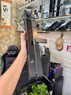 Khóa điện Tử Vân Tay Cửa Nhôm FaceID cửa nhôm ngoài trời chống nước