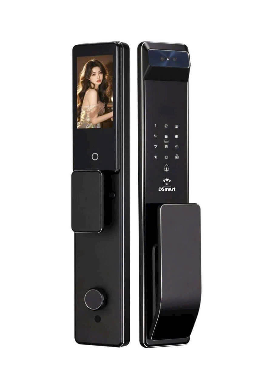 Khóa vân tay PLA39Y nhôm CNC nguyên khối Khóa vân tay PLA39Y nhôm CNC nguyên khối cao cấp cho cửa đại sảnh