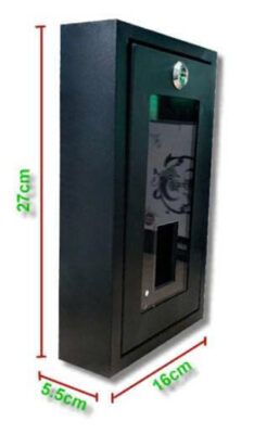 Hộp che mưa cho đầu đọc vân tay, khóa chấm công Face ID 10 Hộp bảo vệ đầu đọc Face ID giúp chống tia UV, chống nước mưa và tăng tuổi thọ thiết bị khi sử dụng ngoài trời